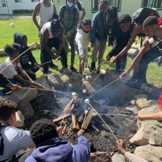Mentally, we’re here. 🔥🪵 
#fbf #summer #community #outdooreducation